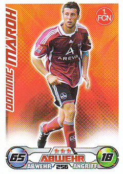 Dominic Maroh 1. FC Nurnberg 2009/10 Topps MA Bundesliga #256